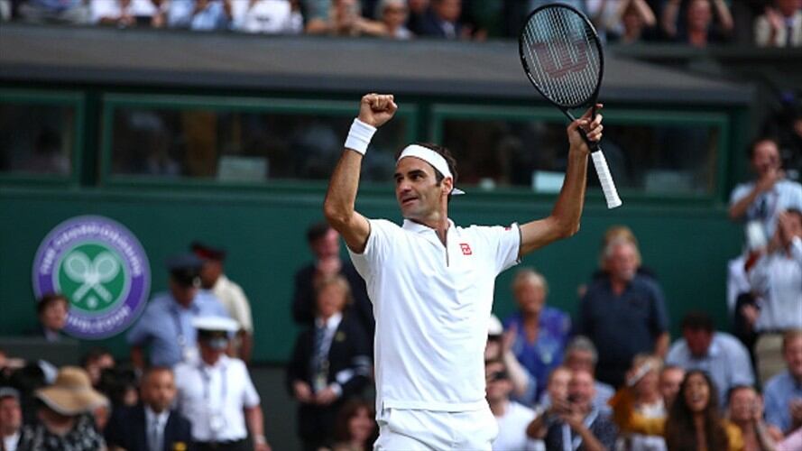 Federer derrota a Nadal y disputará final de Wimbledon contra Djokovic. Foto: Getty Images