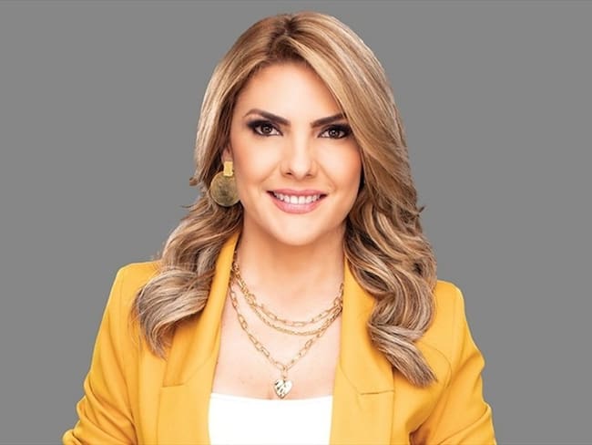 Ana Karina Soto, presentadora colombiana. Foto: Colprensa - RCN