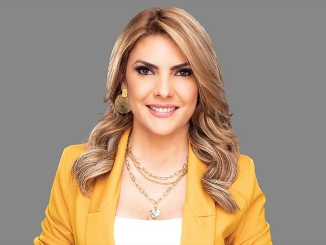 Ana Karina Soto, presentadora colombiana. Foto: Colprensa - RCN
