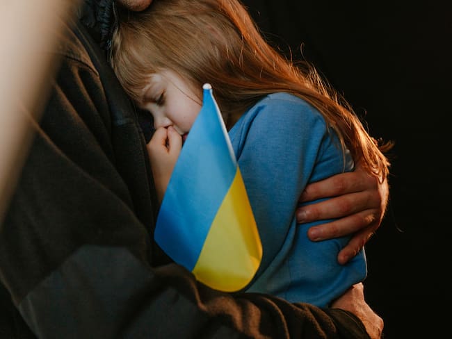 Niña ucraniana, imagen de referencia | Crédito: GettyImages