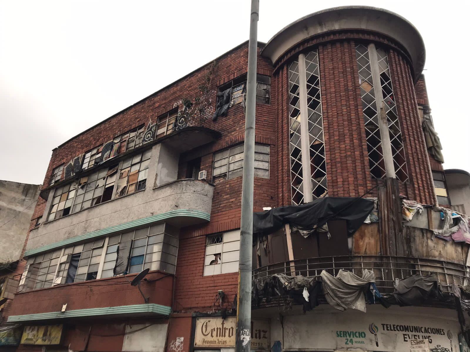 Casa en la avenida Caracas con calle 24 n Bogotá. Foto: Alcaldía