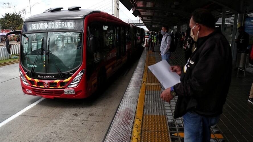 TransMiApp: la nueva aplicación del Transmilenio de Bogotá. Foto: Colprensa