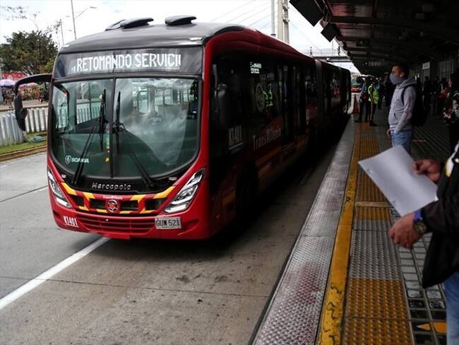 TransMiApp: la nueva aplicación del Transmilenio de Bogotá. Foto: Colprensa