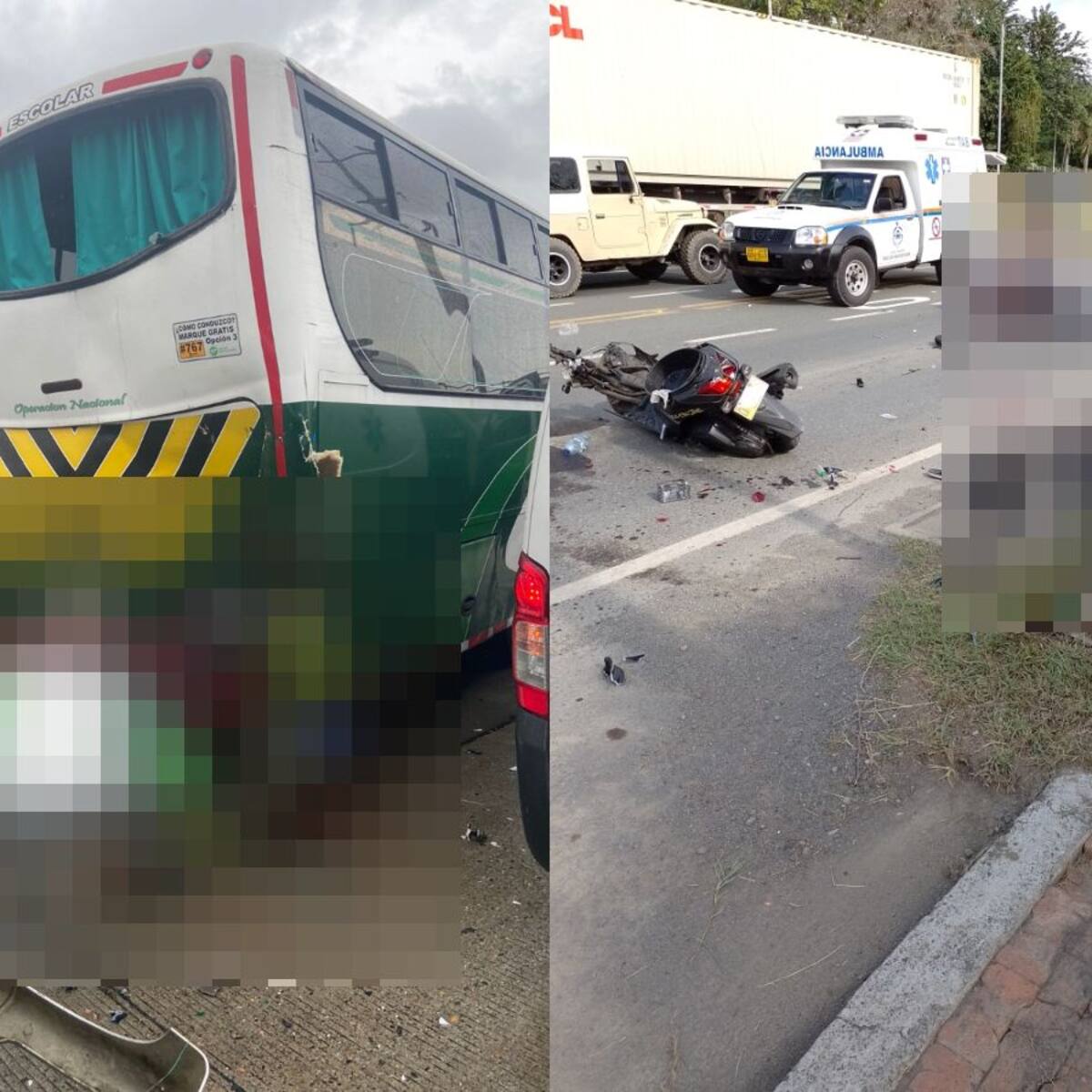 Dos accidentes en Bogotá dejaron dos motociclistas muertos: autoridades investigan los hechos