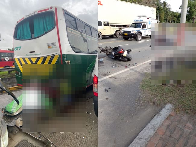 Dos accidentes en Bogotá dejaron dos motociclistas muertos: autoridades investigan los hechos