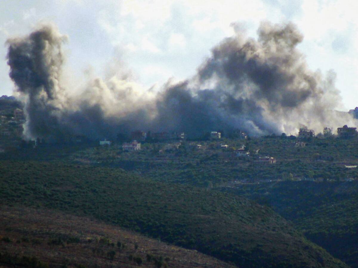 Hezbolá lanzó cohetes contra un grupo de soldados israelíes al sur del Líbano