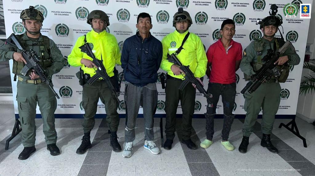 Cárcel a José Alfredo y Alexander Capote Chate. Foto: Cortesía Fiscalía.