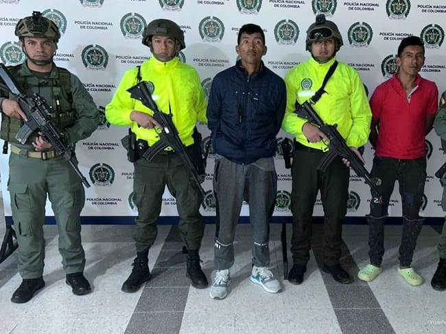 Cárcel a José Alfredo y Alexander Capote Chate. Foto: Cortesía Fiscalía.