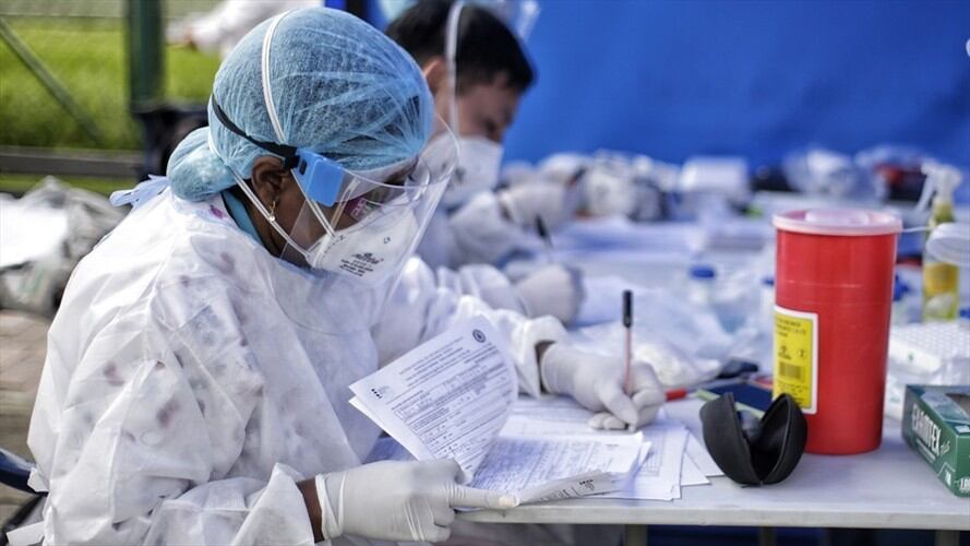 Casos de COVID-19 en Colombia. Foto: Colprensa