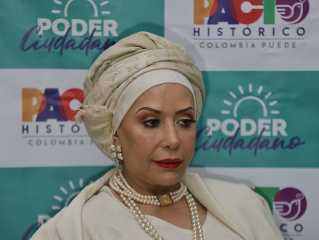 Senadora del Pacto Histórico, Piedad Córdoba. Foto: Colprensa.