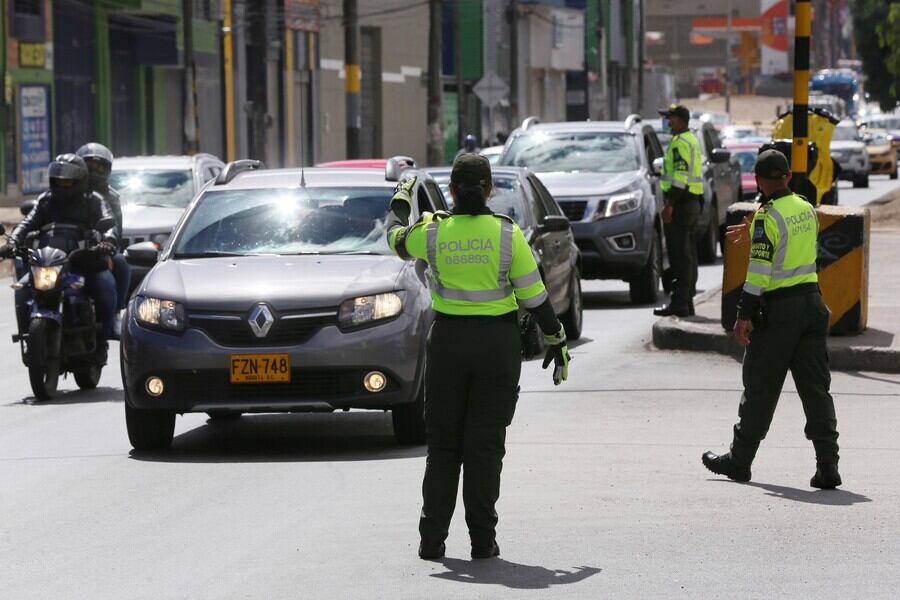 Imagen de referencia de Pico y placa en Soacha. Foto: Colprensa.
