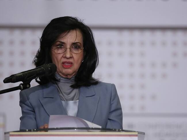 La canciller Claudia Blum sostuvo una conversación con el nuevo secretario de Estado de Estados Unidos. Foto: Colprensa