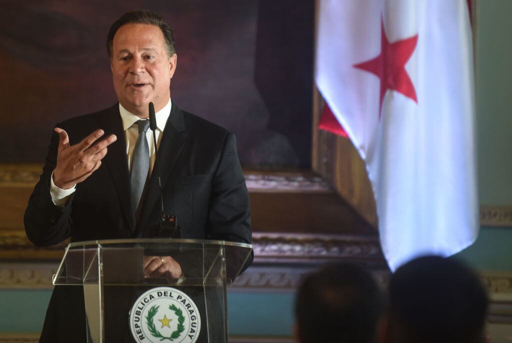Expresidente de Panamá Juan Carlos Varela. Foto: NORBERTO DUARTE/AFP via Getty Images.