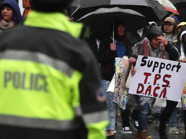 Cámara baja de EEUU aprueba proyecto de ley migratoria que protege a "soñadores" y TPS. Foto: Getty Images