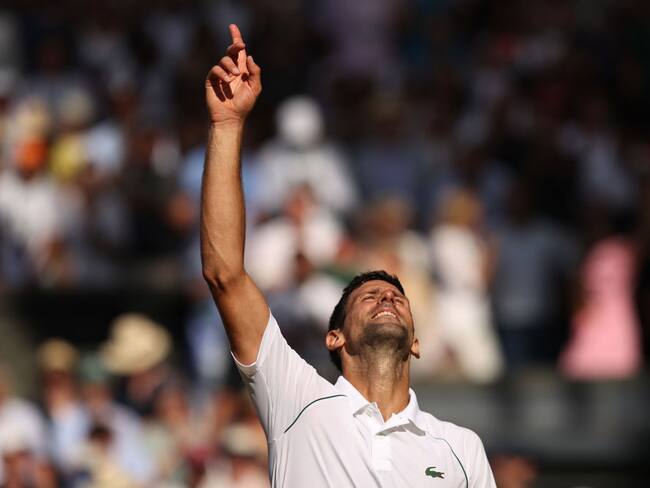 Novak Djokovic campeón en Wimbledon. (Photo by Ryan Pierse/Getty Images)