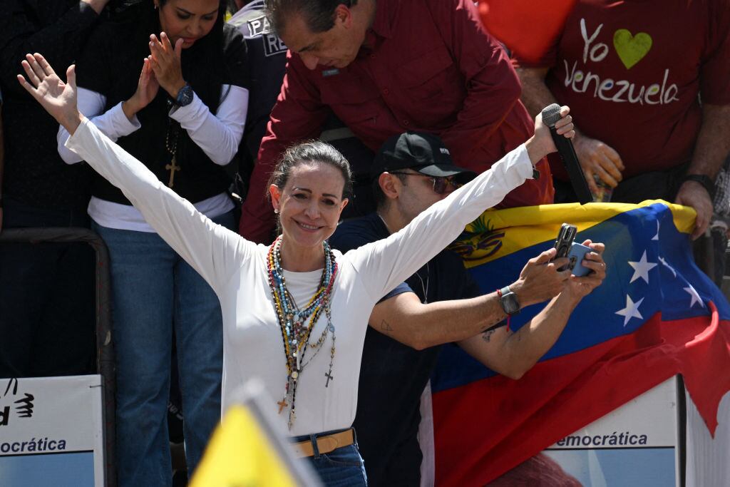 María Corina Machado. Foto: Getty Images.