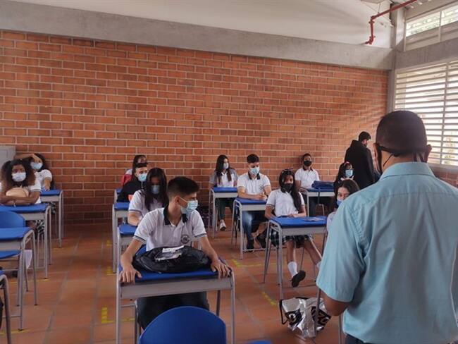 Juez falla a favor de la Alcaldía de Cali y ordena el regreso a clases. Foto: Erika Rebolledo