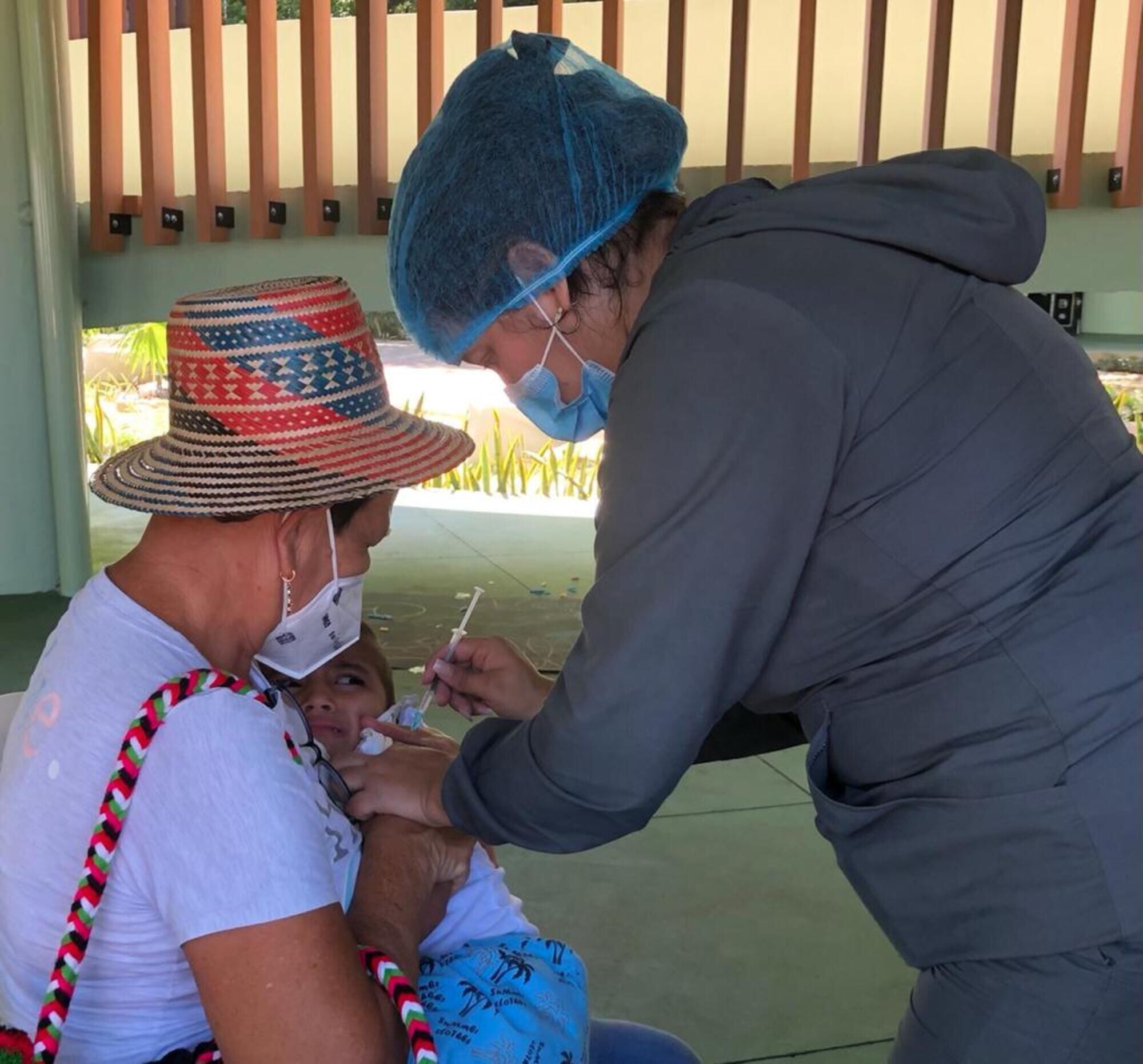 Jornada de vacunación/ Alcaldía de Santa Marta