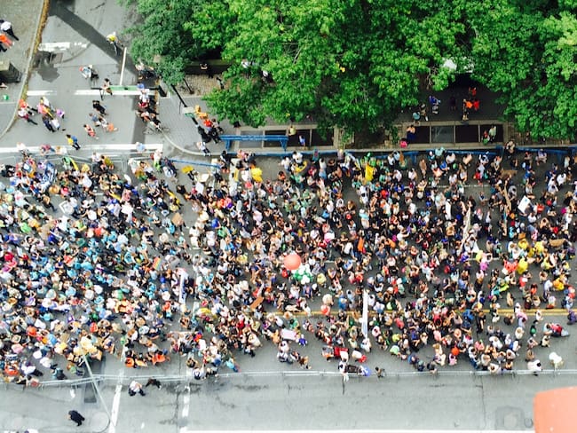 Protestas imagen de referencia. Foto: Getty Images.