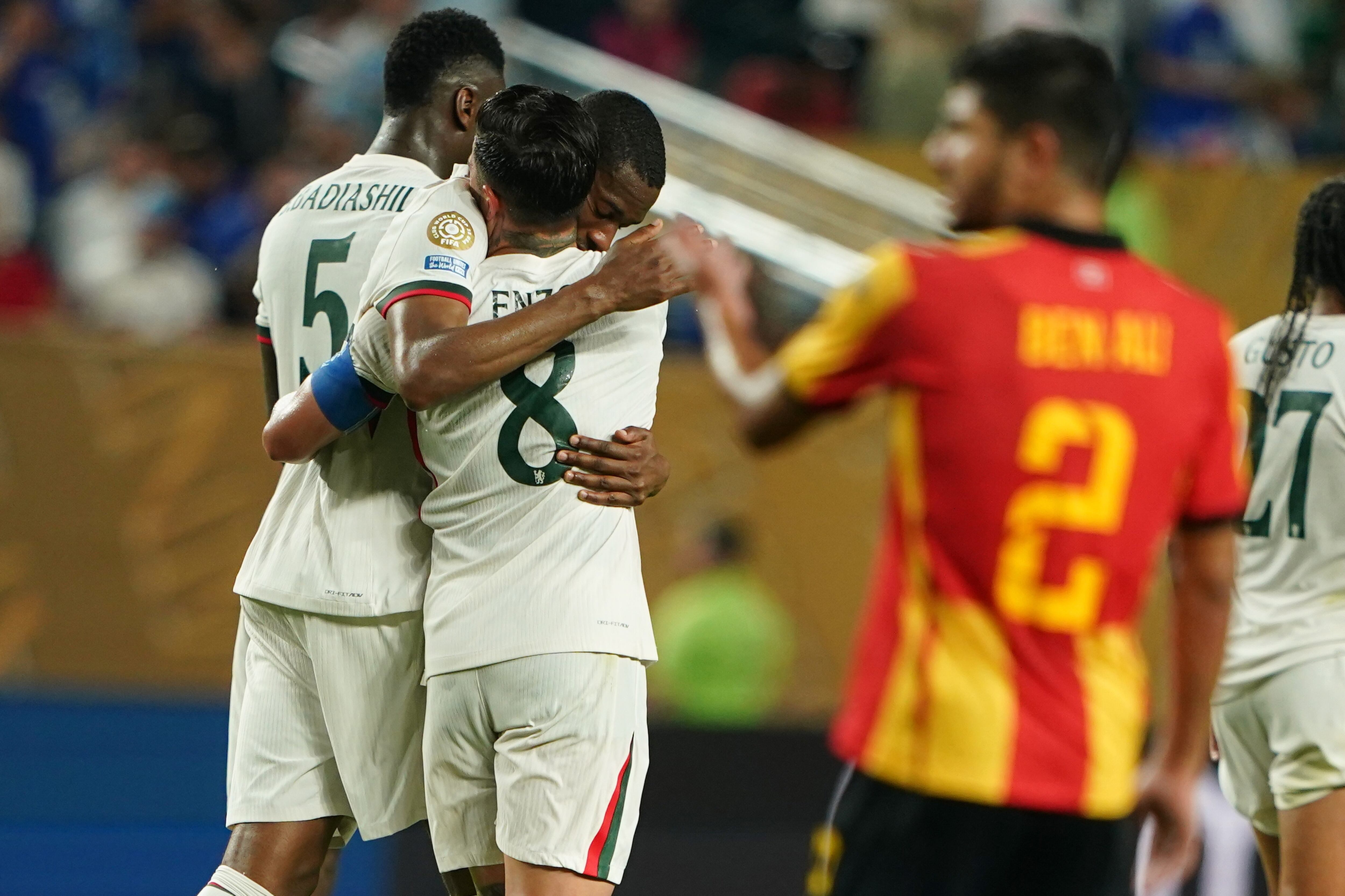 Chelsea certificó su pase a los octavos del Mundial de Clubes con goleada sobre Esperánce Tunis. Foto: EFE/EPA/WILL OLIVER