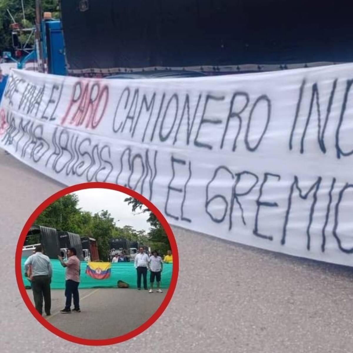 Muere mujer en medio de bloqueo por el paro camionero en Norte de Santander