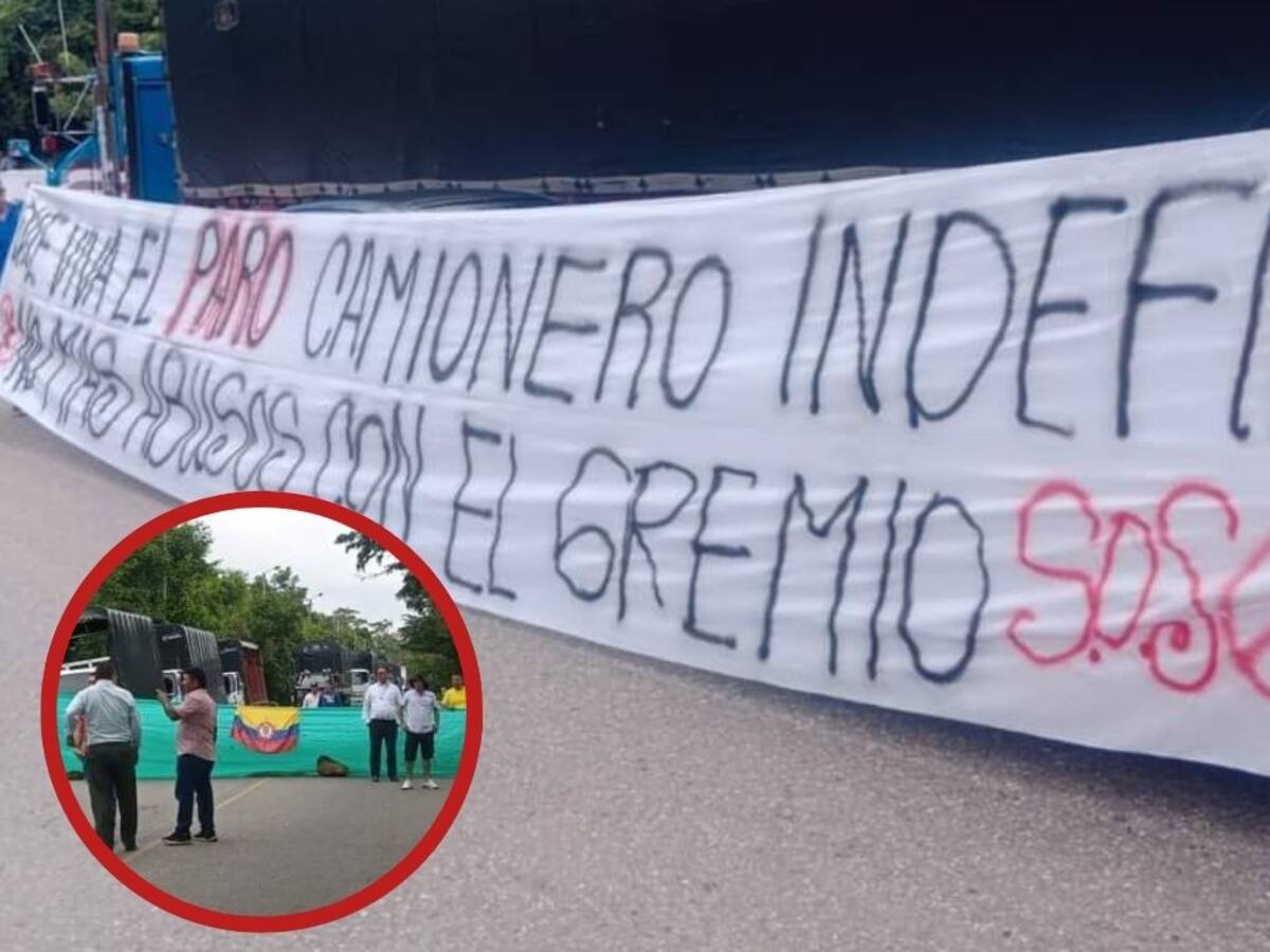 Muere mujer en medio de bloqueo por el paro camionero en Norte de Santander
