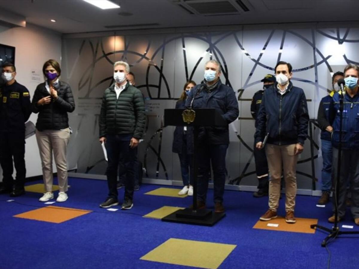 "Es la primera vez en la historia de Colombia que llega un huracán de categoría 5": Duque