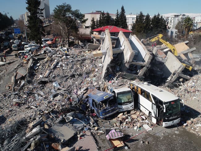 Terremoto en Turquía. (Photo by Ozkan Bilgin/Anadolu Agency via Getty Images)