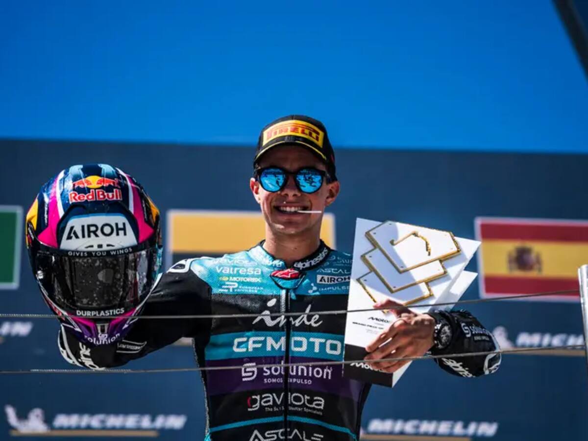 David Alonso hace historia: primer colombiano en ganar en Moto2