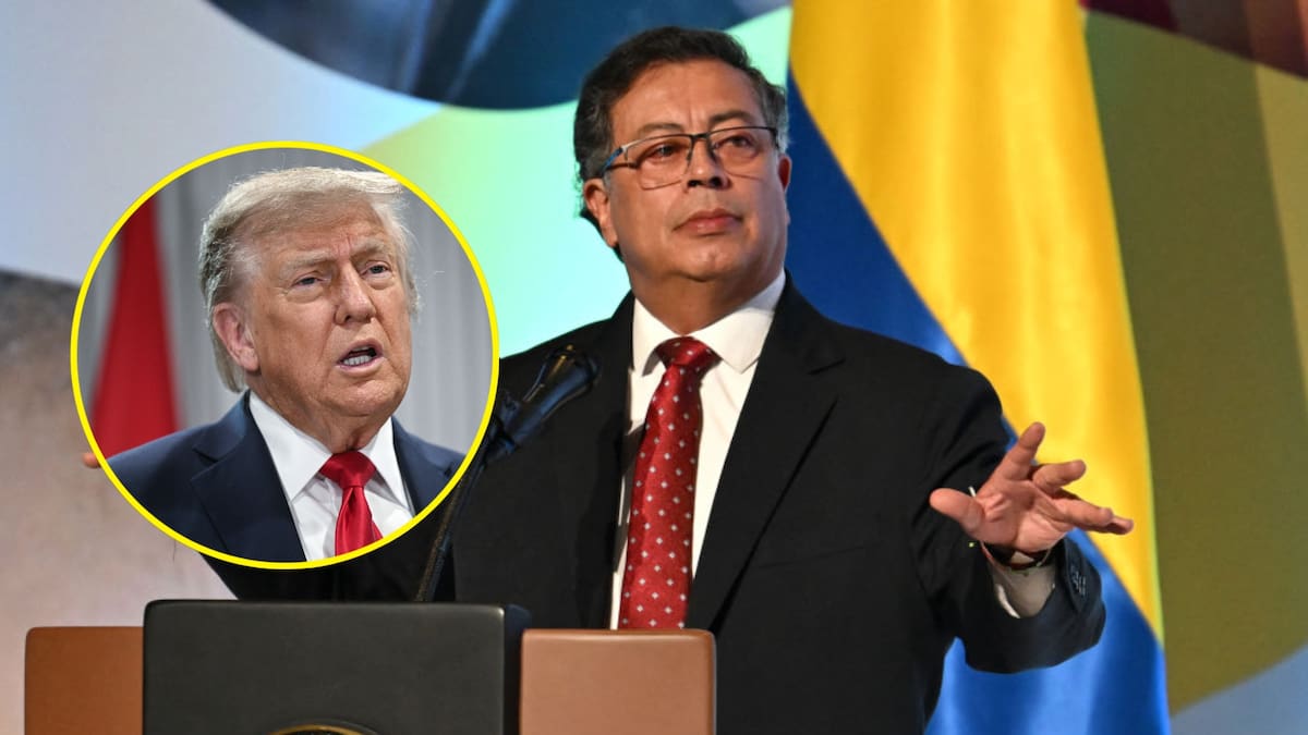 Petro cuestionó posibles sanciones de Trump y recordó exilio de su familia: no sé a quién castigará
