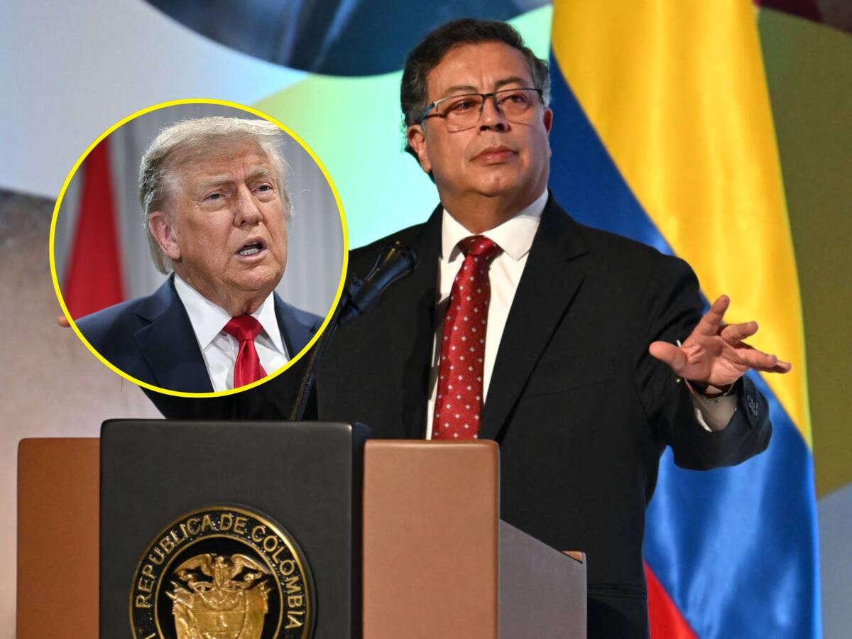 Petro cuestionó posibles sanciones de Trump y recordó exilio de su familia: no sé a quién castigará