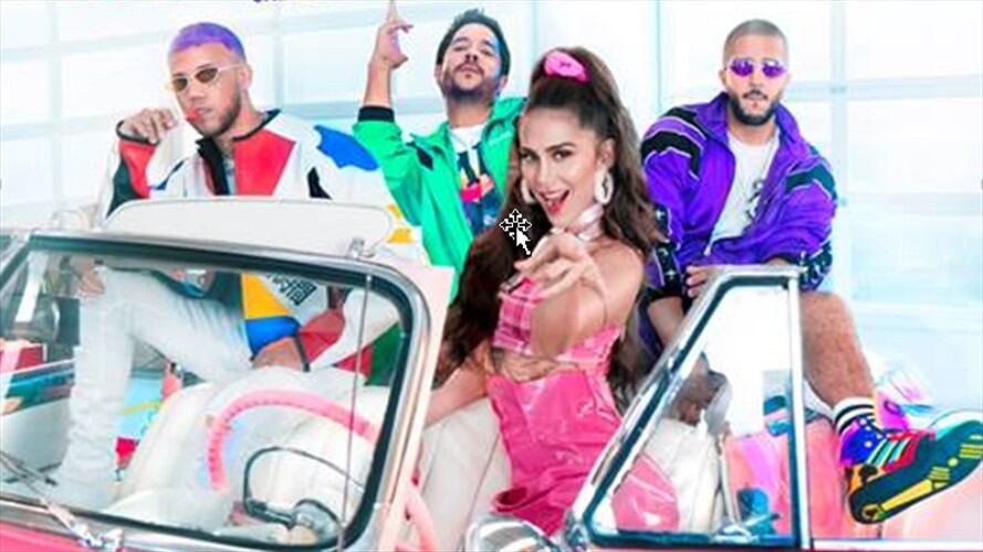 Solo mía, una canción que cuenta con la participación de artistas colombianos. Foto: Cortesía.