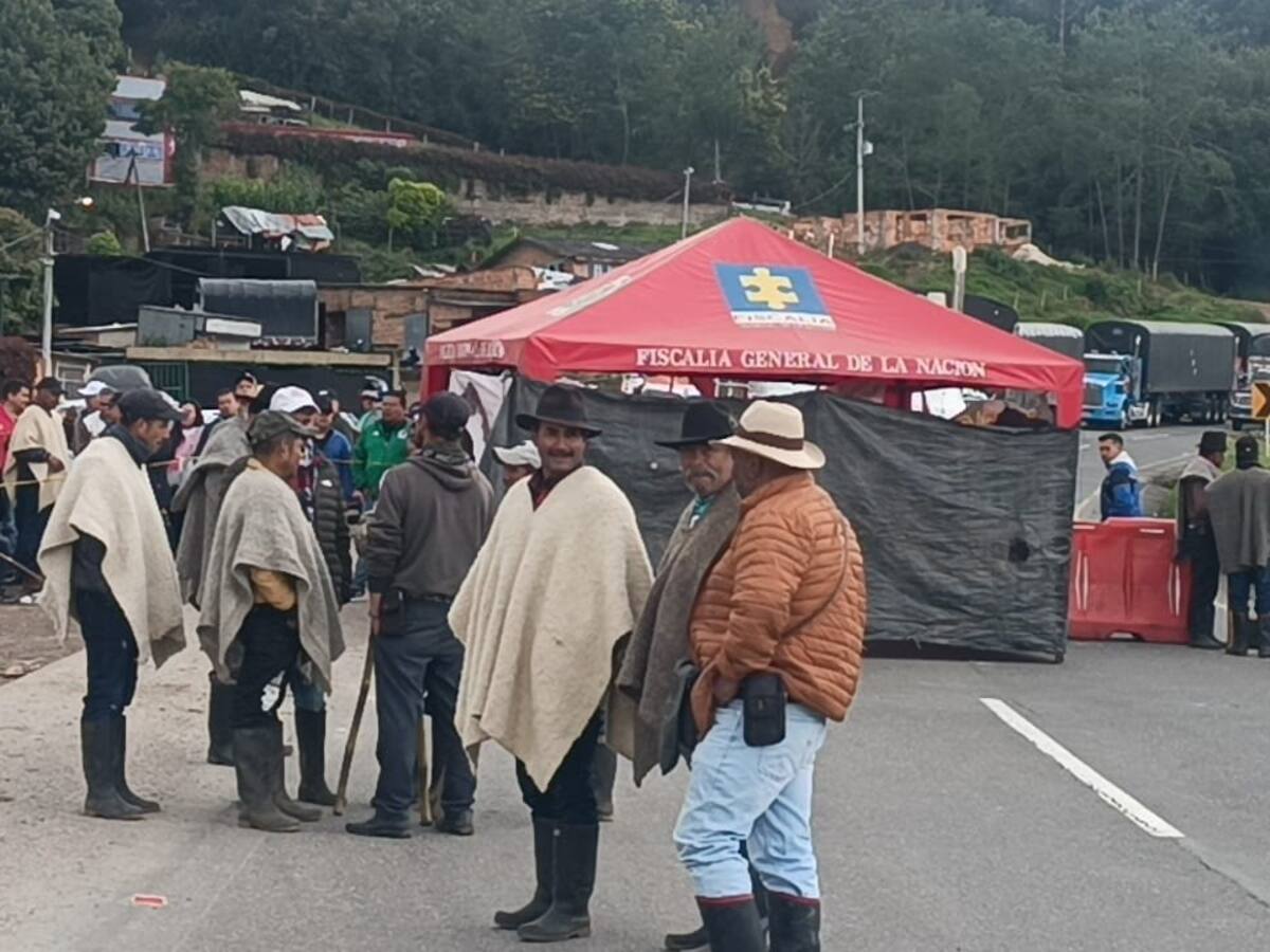 Se acabó el paro de los campesinos parameros en Boyacá y volvió la normalidad en el corredor vial