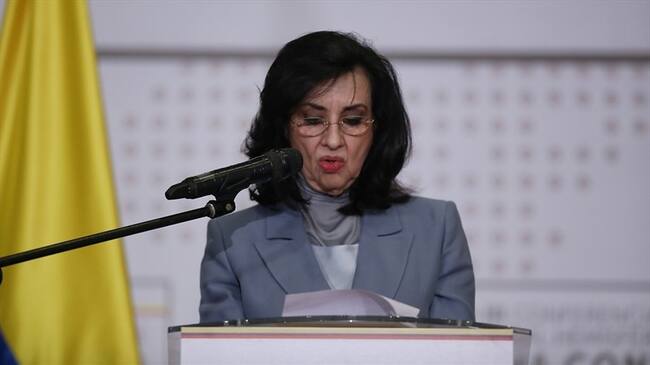 La canciller Claudia Blum. Foto: Colprensa