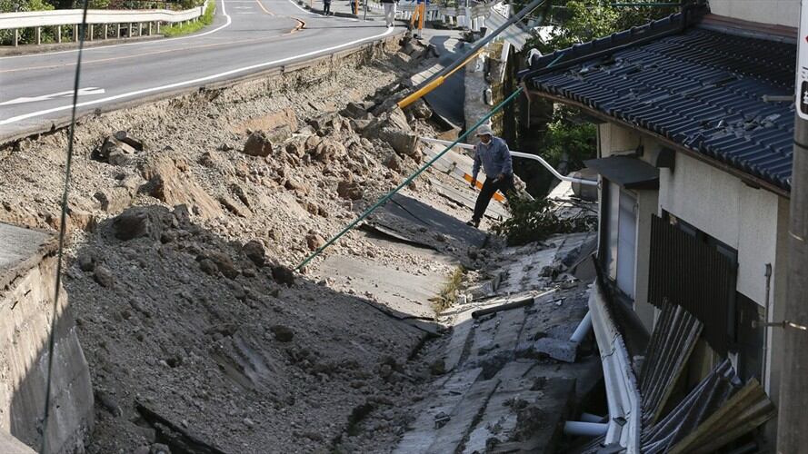 Terremoto en Japón. Foto: Agencia EFE