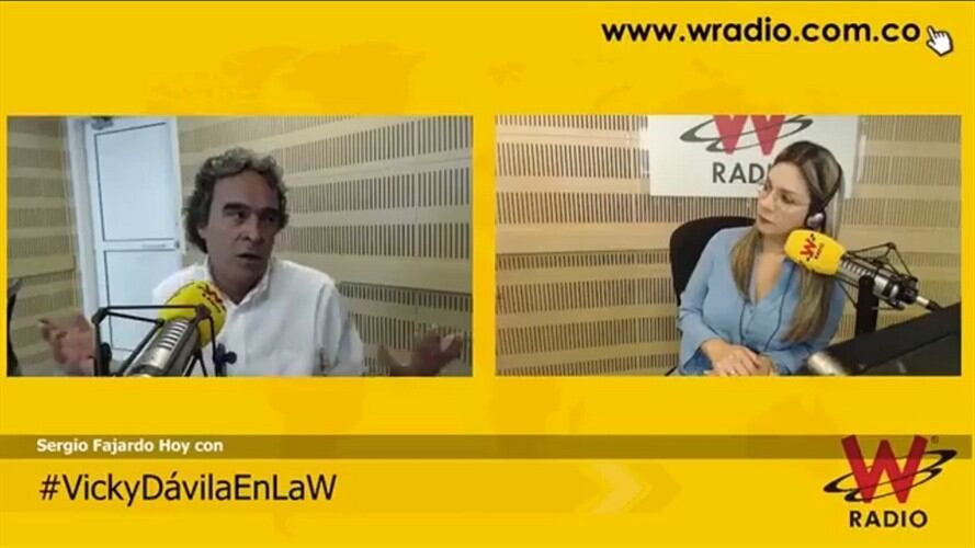 Sergio Fajardo. Foto: W Radio