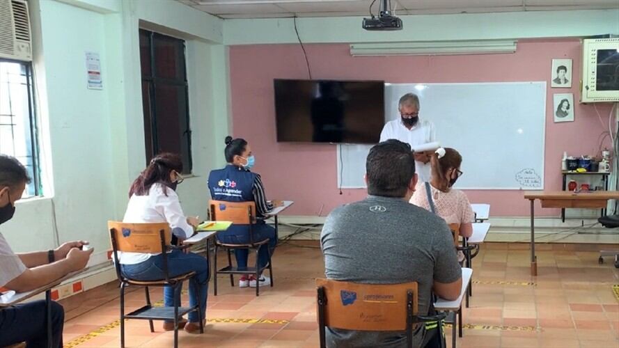 Alternancia . Foto:Alcaldía de Piedecuesta.