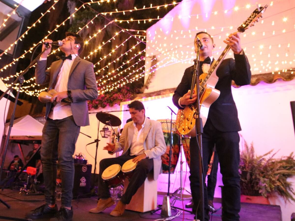 Bienvenida de los invitados al Festival de las Ideas en Villa de Leyva