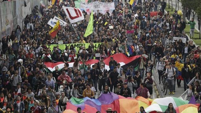 Gobierno rechaza las peticiones que hizo Comité del paro sobre las marchas del miércoles. Foto: Colprensa