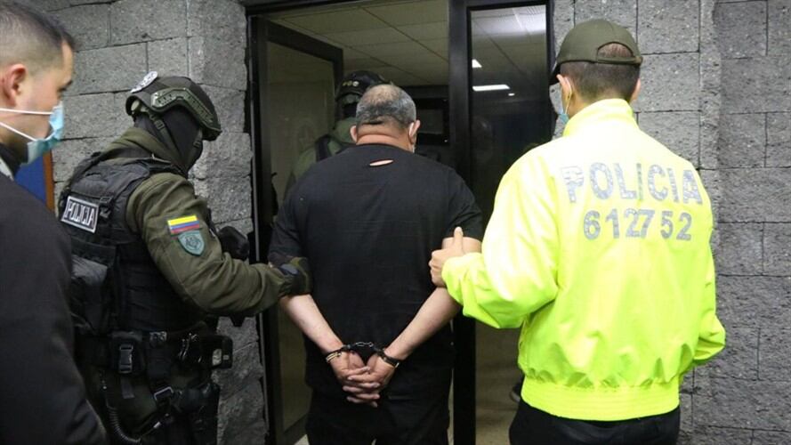 Captura de alias 'Otoniel'. Foto: Colprensa