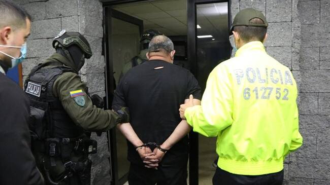 Captura de alias 'Otoniel'. Foto: Colprensa