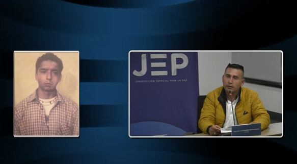 John Ortiz Molina. Foto: Cortesía JEP