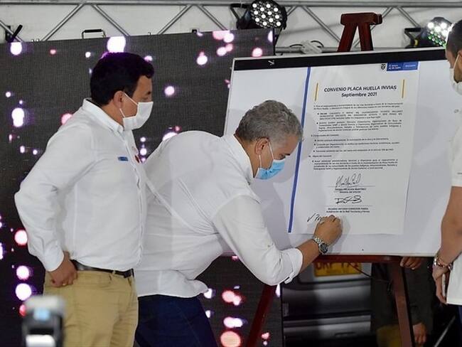 Presidente anunció pacto funcional en el departamento del Magdalena. Foto: Colprensa