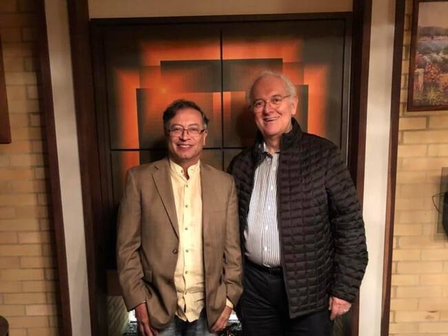 Gustavo Petro y José Antonio Ocampo. (Proporcionada por: Diana Alvarado)