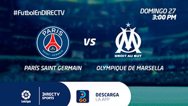 París Saint Germain se enfrentará al Marsella. Foto: Cortesía / Aliados W.