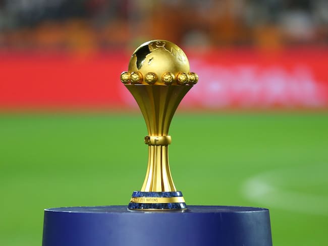 Trofeo de la Copa Africana de Naciones en El Cairo. FOTO: Ahmed Awaad/NurPhoto vía Getty Images