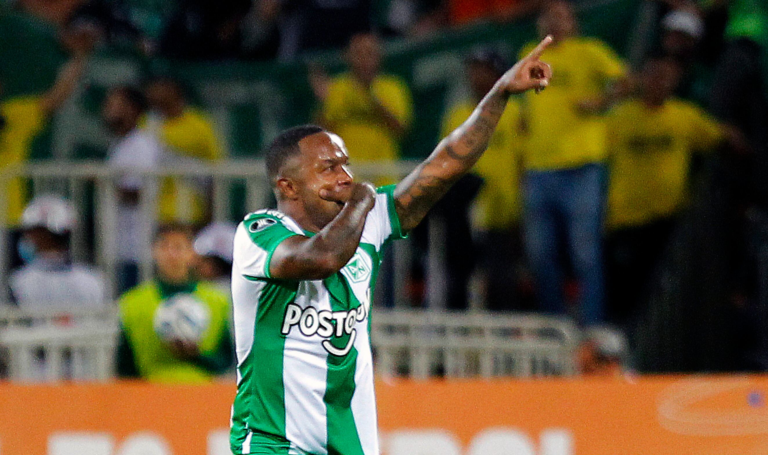 Jugador Dorlan Pabón. Foto: Fredy BUILES/AFP/vía Getty Images