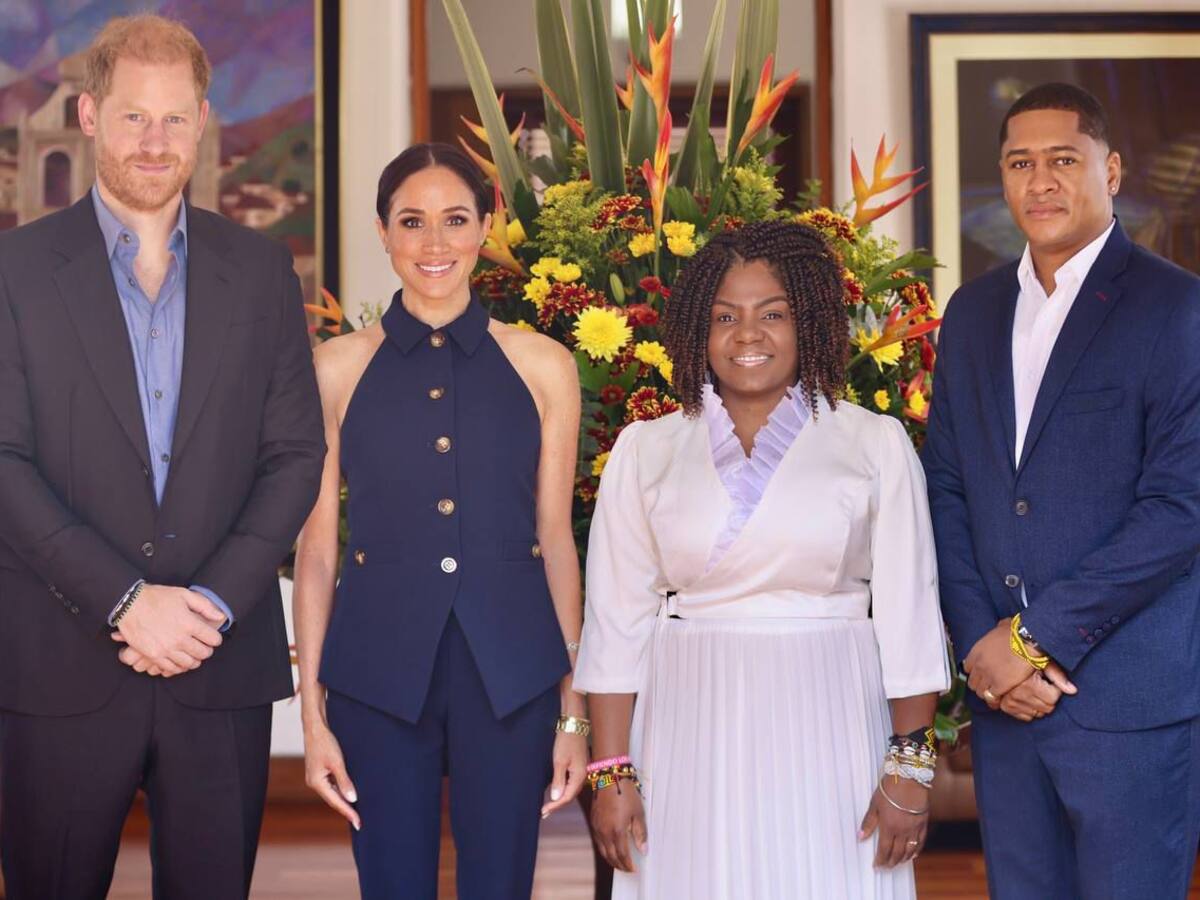 En fotos: así avanza la visita del príncipe Harry y Meghan, duques de Sussex, a Bogotá