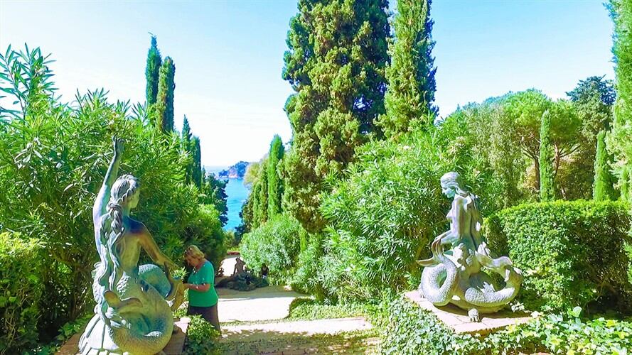 Los jardines de Santa Clotilde. Foto: Carlos Espinosa