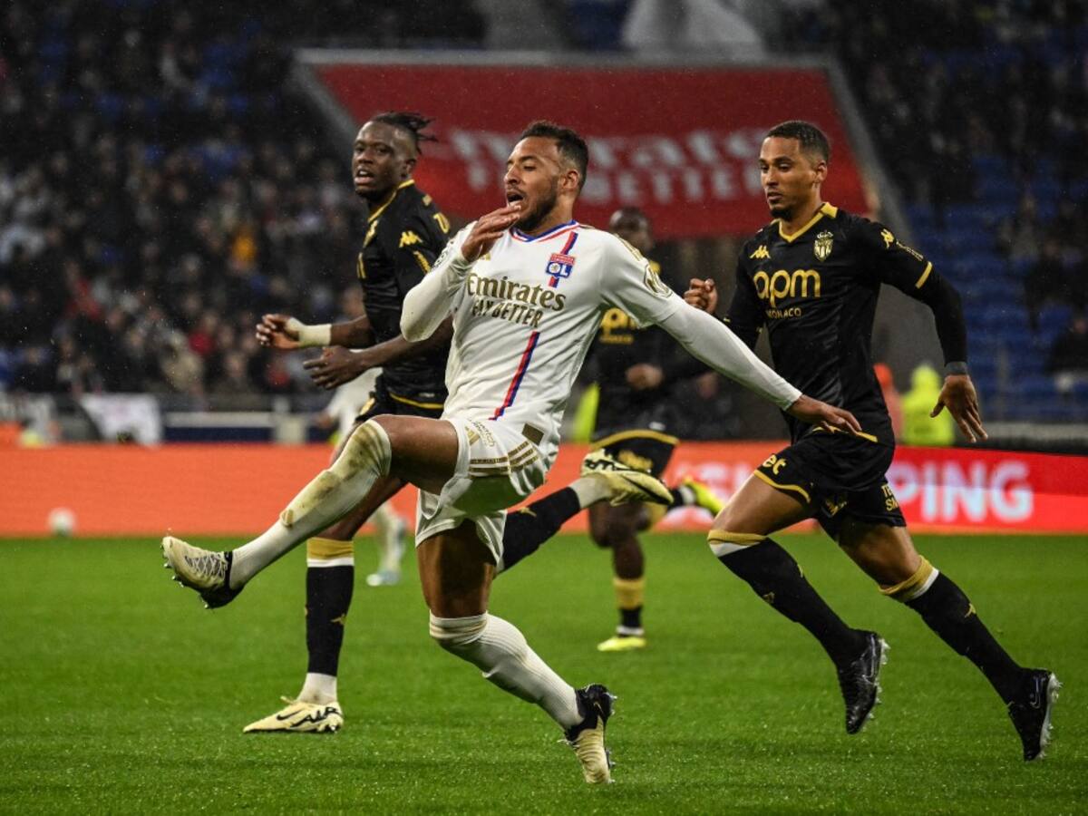 Mónaco cayó derrotado frente al Olympique Lyon y el PSG gana la Ligue 1